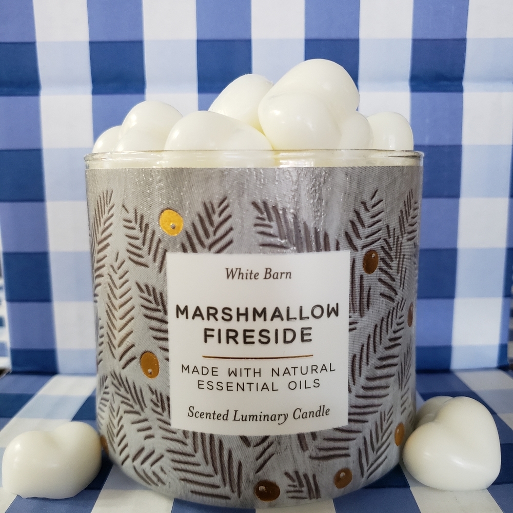 Marshmallow Fireside Wax Melts - Picture 1 of 2